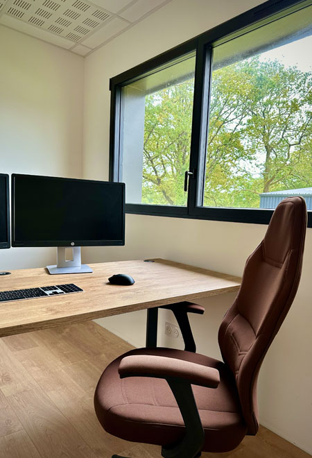 Bureau privé 13 m²